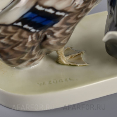 Фарфоровая статуэтка «Утка и Селезень» Rosenthal Германия (фото №37239)