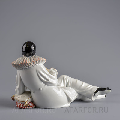 Фарфоровая статуэтка "Пьеро с гитарой" Rosenthal Германия (фото №37253)