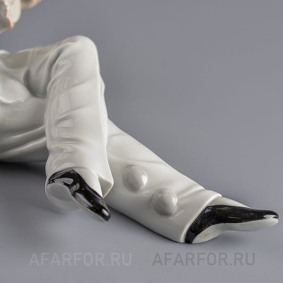 Фарфоровая статуэтка "Пьеро с гитарой" Rosenthal Германия (фото №37260)