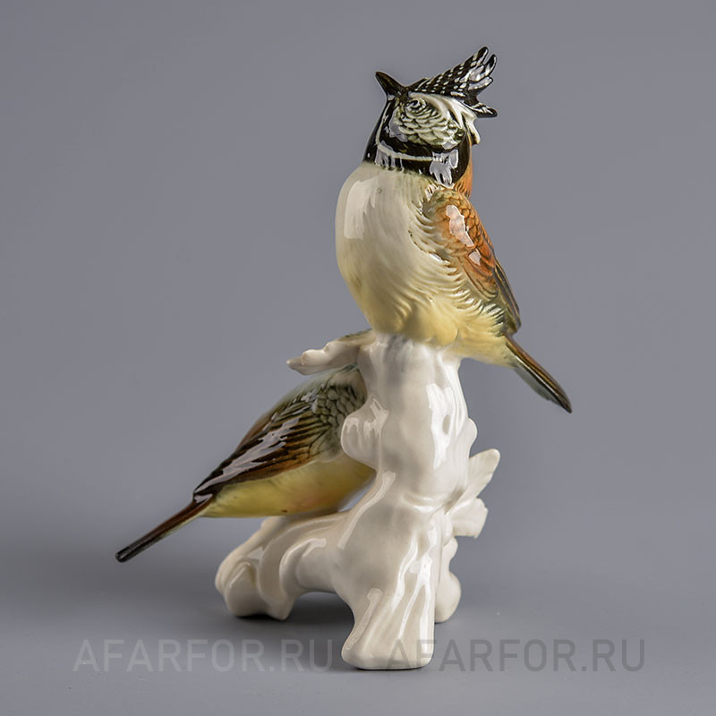 Фарфоровая статуэтка «Две синицы» Karl Ens Германия