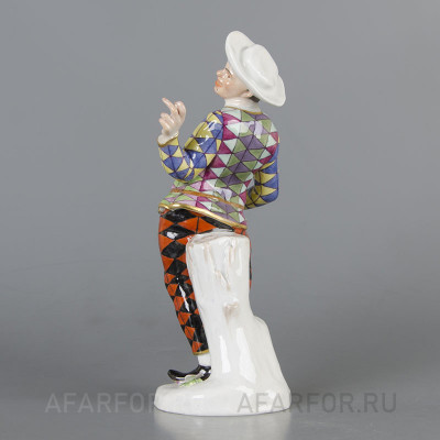 Фарфоровая статуэтка "Арлекин" Meissen Германия