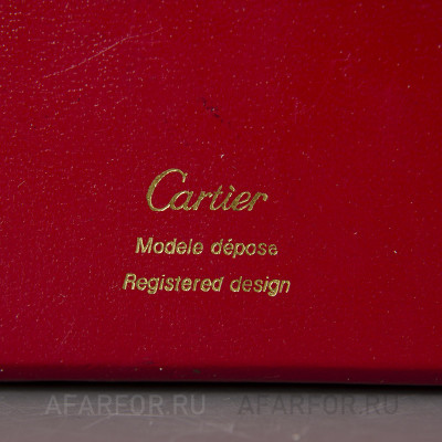 Винтажные настольные часы с будильником "Cartier" Швейцария (фото №37980)