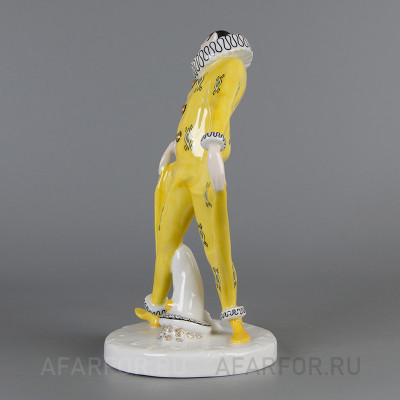 Фарфоровая статуэтка "Арлекин" Goebel Германия (фото №37984)