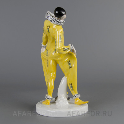 Фарфоровая статуэтка "Арлекин" Goebel Германия (фото №37986)