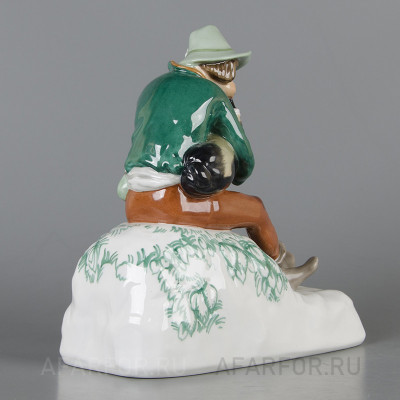 Фарфоровая статуэтка "Волынщик" Rosenthal Германия (фото №38094)