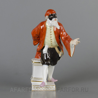 Фарфоровая статуэтка "Панталоне" Meissen Германия (фото №38139)