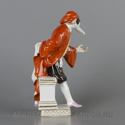 Фарфоровая статуэтка "Панталоне" Meissen Германия (фото №38142)