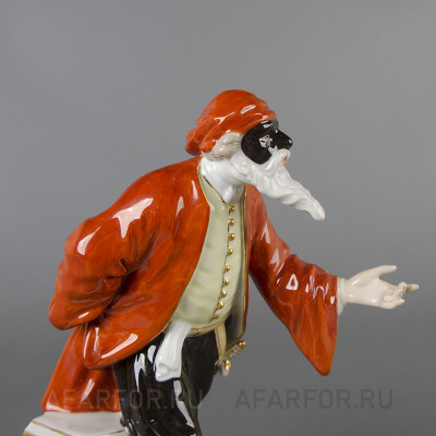 Фарфоровая статуэтка "Панталоне" Meissen Германия (фото №38145)