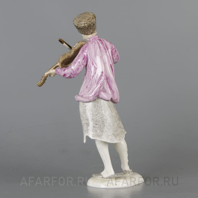 Фарфоровая статуэтка "Скрипач Анселл" Nymphenburg Германия (арт. 2287-2, фото №38153)