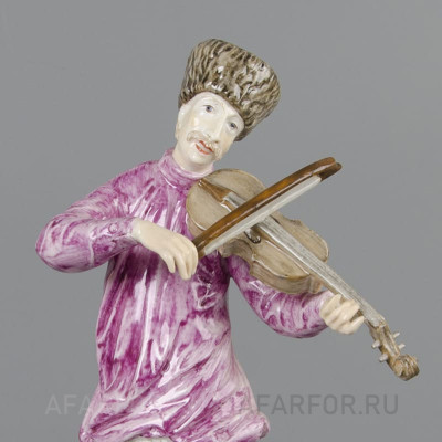 Фарфоровая статуэтка "Скрипач Анселл" Nymphenburg Германия (арт. 2287-2, фото №38156)