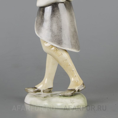 Фарфоровая статуэтка "Мандолинист Гофрид" Nymphenburg Германия (арт. 2288-2, фото №38183)