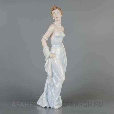 Фарфоровая статуэтка "Девушка в голубом платье" Rosenthal Германия (арт. 2294-2, фото №38262)
