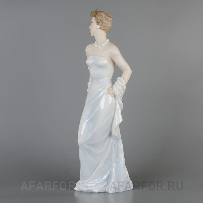 Фарфоровая статуэтка "Девушка в голубом платье" Rosenthal Германия (арт. 2294-2, фото №38265)