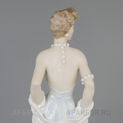 Фарфоровая статуэтка "Девушка в голубом платье" Rosenthal Германия (арт. 2294-2, фото №38270)