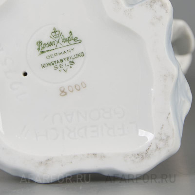 Фарфоровая статуэтка "Девушка в голубом платье" Rosenthal Германия (арт. 2294-2, фото №38278)