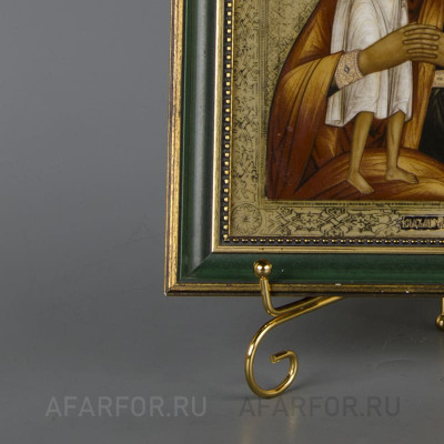 Икона на фарфоре "Феодоровская икона Божией Матери" Heinrich & Co Германия (фото №38284)