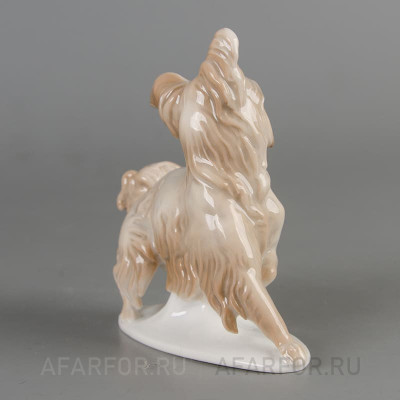 Фарфоровая статуэтка "Болонка с поднятой лапкой" Rosenthal Германия (арт. 2296-2, фото №38295)