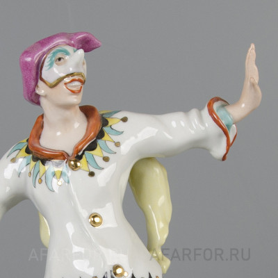 Фарфоровая статуэтка "Шут с деревянным мечом" Karl Ens Германия (арт. 2299-2, фото №38346)
