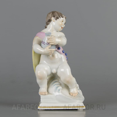 Фарфоровая статуэтка "Знак зодиака Водолей" Meissen...