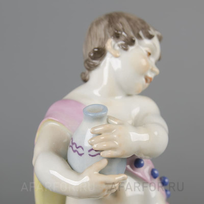 Фарфоровая статуэтка «Знак зодиака Водолей» Meissen Германия (фото №38401)