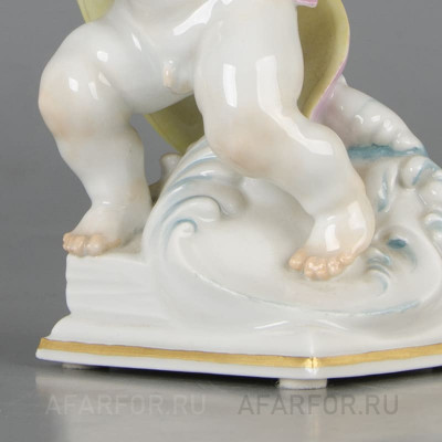 Фарфоровая статуэтка «Знак зодиака Водолей» Meissen Германия (фото №38406)