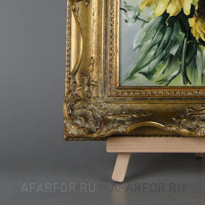 Картина на фарфоре "Подсолнухи" Rosenthal Германия (фото №38467)