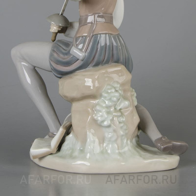Фарфоровая статуэтка "Дон Кихот сидит" Lladro Испания (фото №38593)