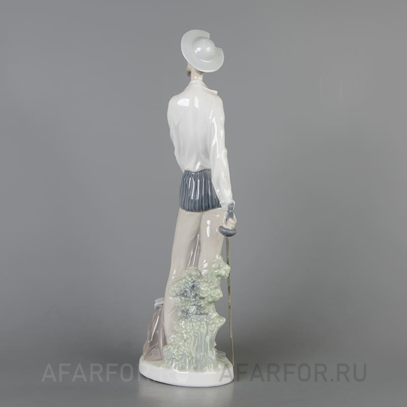 Фарфоровая статуэтка «Дон Кихот стоит» Lladro Испания