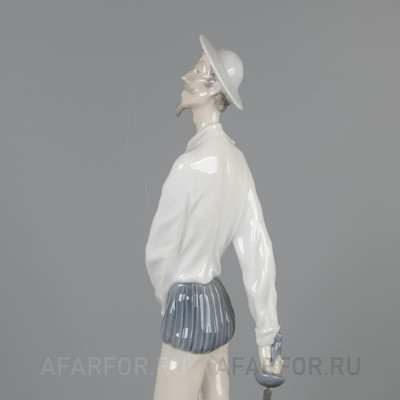 Фарфоровая статуэтка "Дон Кихот стоит" Lladro Испания (фото №38608)