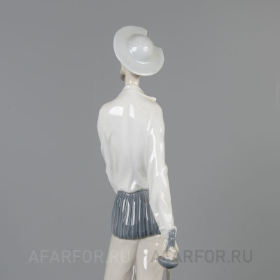 Фарфоровая статуэтка "Дон Кихот стоит" Lladro Испания (фото №38609)