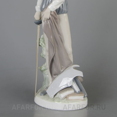 Фарфоровая статуэтка "Дон Кихот стоит" Lladro Испания (фото №38610)