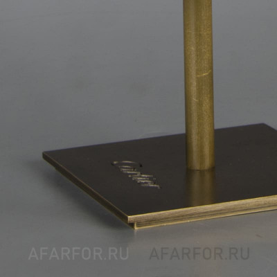 Винтажное настольное зеркало "Cartier" из бронзы, Франция (фото №38782)