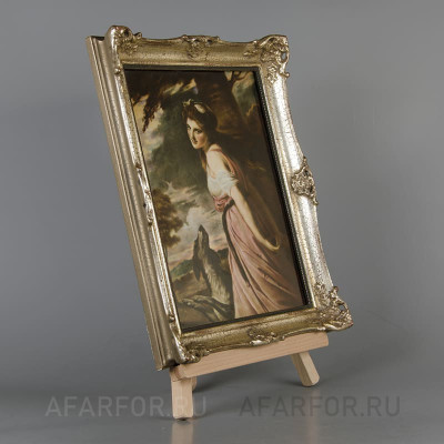 Картина на фарфоре "Леди Гамильтон" Rosenthal Германия (фото №38894)
