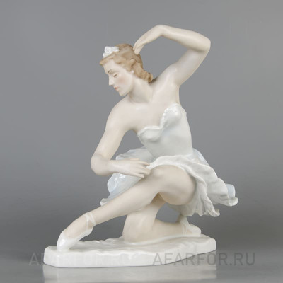 Статуэтка «Танцовщица Daisy Spies», Rosenthal, антикварный фарфор, 23×23 см, Германия, 1957—1970 гг. (арт. 2336-2)