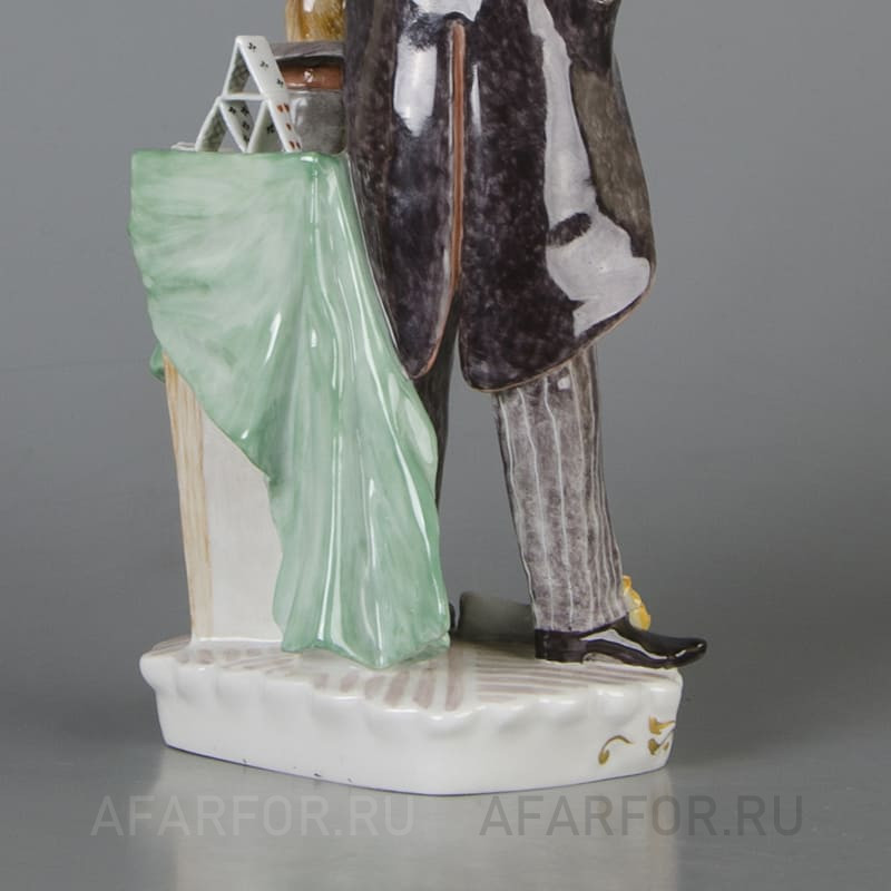 Фарфоровая статуэтка «Цирковой фокусник» Meissen Германия